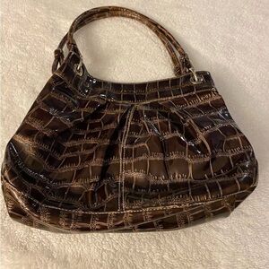 50%offw❤️ Alfred DUNNER handbag brown multi pockets PURSE-SALE was $35